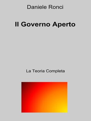 cover image of Tesi Open Goverment